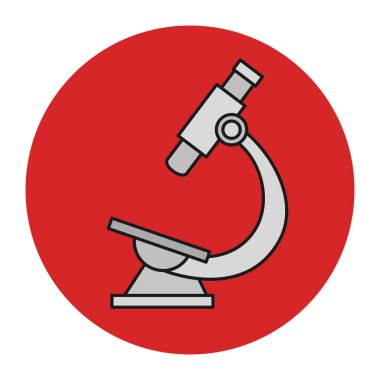 Çerçevedeki laboratuvarın mikroskobu