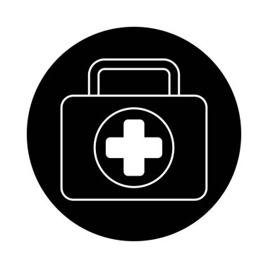 tıbbi malzeme izole edilmiş biçim simgesi