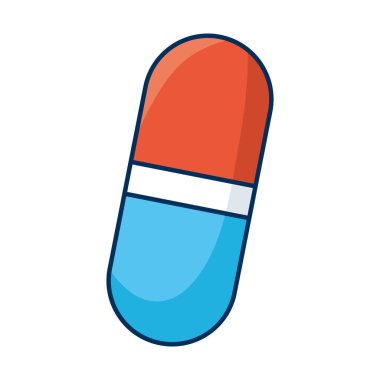 kapsül uyuşturucu izole edilmiş biçim simgesi