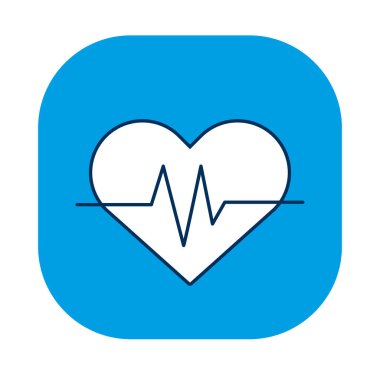 tıbbi kalp atım ikonu