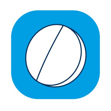 hap ilacı ikonu izole