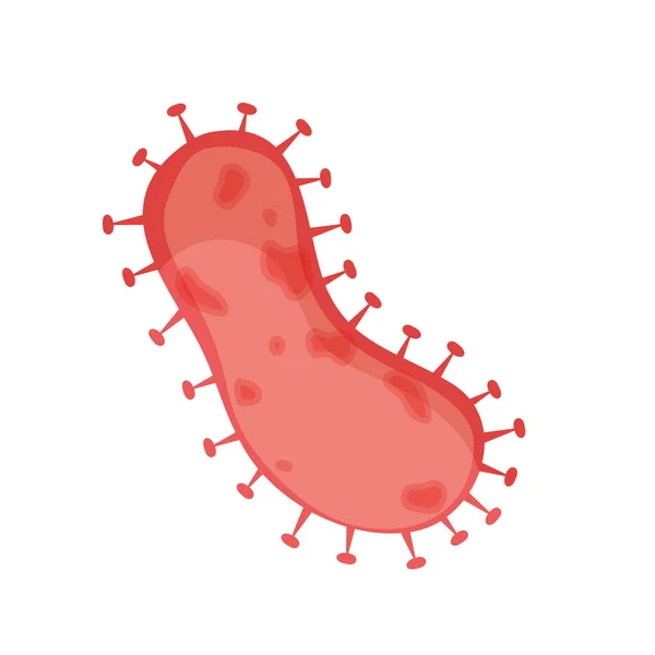 Covid19 pandemische Partikelisolierung Symbol — Stockvektor