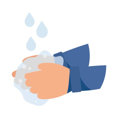 Eller yıkama önleme yöntemi simgesi