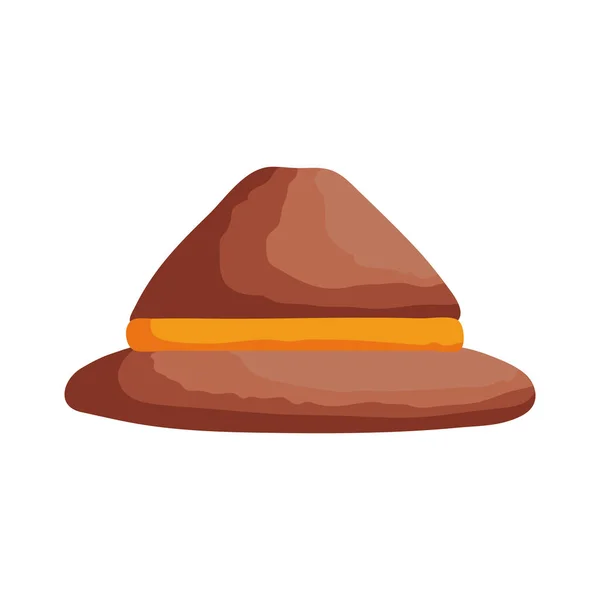 加拿大帽饰扁平风格图标 — 图库矢量图片