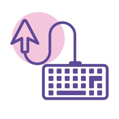 bilgisayar klavyesi biçimi simgesi