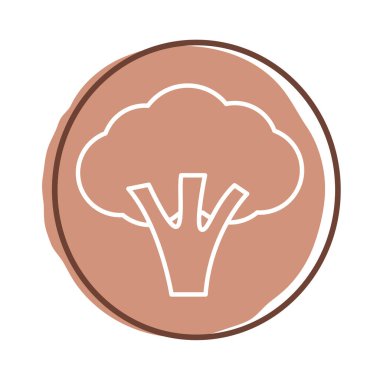 brokoli taze blok biçimi simgesi