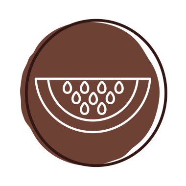 karpuz meyve bloğu tarzı simge