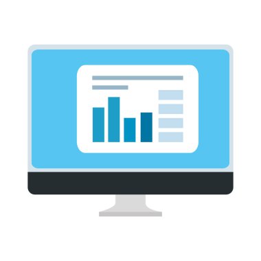 bilgisayar masaüstü cihaz yalıtılmış simge