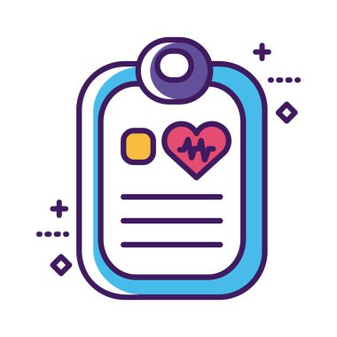 belge satırı ve doldurma biçimi ile tıbbi denetim listesi