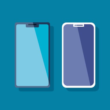 akıllı telefon aygıtları teknoloji simgelerini ayarla