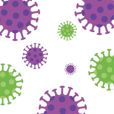 covid 19 simgesinin arkaplanı