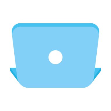 dizüstü bilgisayar aygıtı izole edilmiş simge