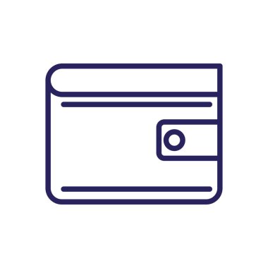 cüzdan para ekonomi izole simgesi