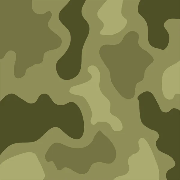 Camuflagem ícone padrão de fundo verde — Vetor de Stock