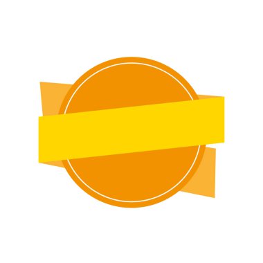 dairesel çerçeve ve kurdele satış afişi renk posteri