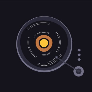 Vinil müzik çalar geribildirim aygıtı