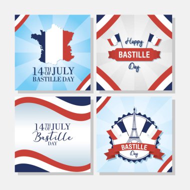 Bastille Günü bayrağıyla kutlanıyor