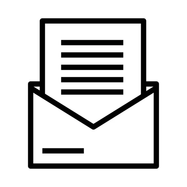 Sobre de correo enviar icono de estilo plano — Vector de stock