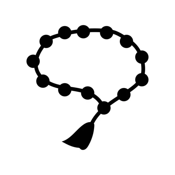 Ikona posvátného stylu náhrdelníku — Stockový vektor