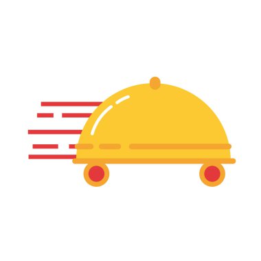 tepsi sunucusu ayrıntılı biçim simgesi