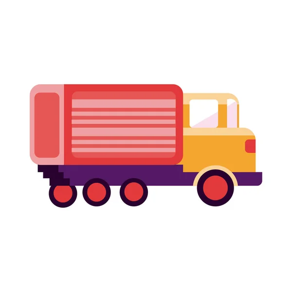Услуги по доставке грузовых автомобилей — стоковый вектор
