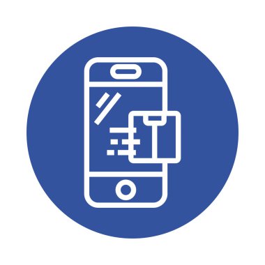 akıllı telefon dağıtım servisi blok biçimi kutucuğu