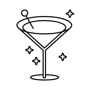 taze kokteyl içecek tarzı simgesi