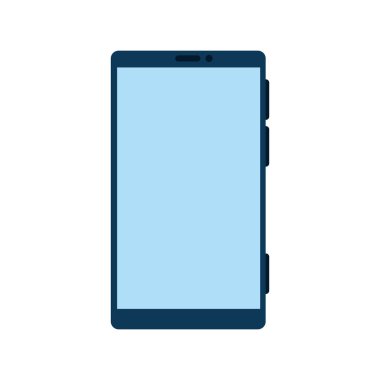 cep telefonu, beyaz arkaplanda akıllı telefon aygıtı