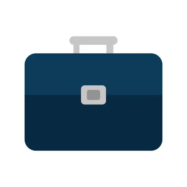 Negocios maletín sobre fondo blanco — Vector de stock