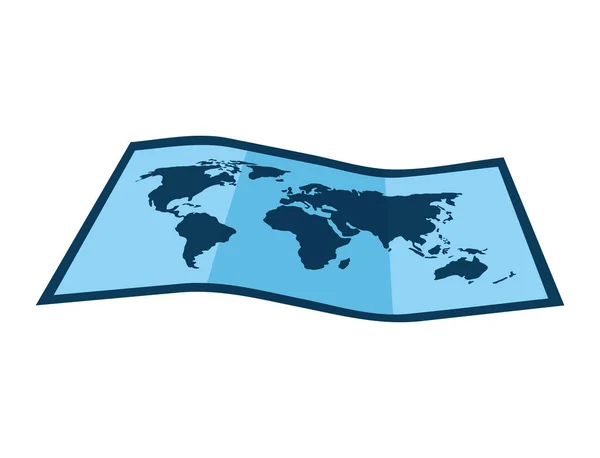 세계 지도, 위치, 국제적 배경 — 스톡 벡터