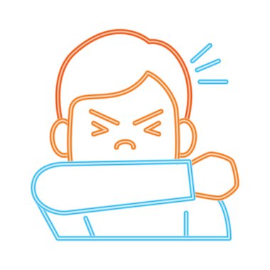 pic Sneeze Into Elbow Clipart elbow sneeze free vector eps cdr ai