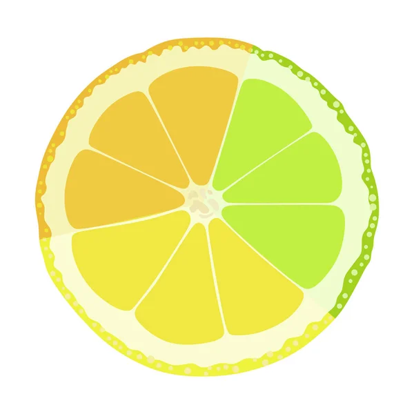 Citron vert orange — Image vectorielle