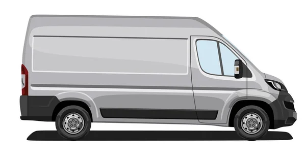 Light commercial vehicle Stock Illustration