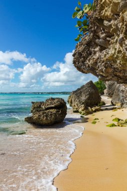 Barbados Sahil güzel Torquise su ile