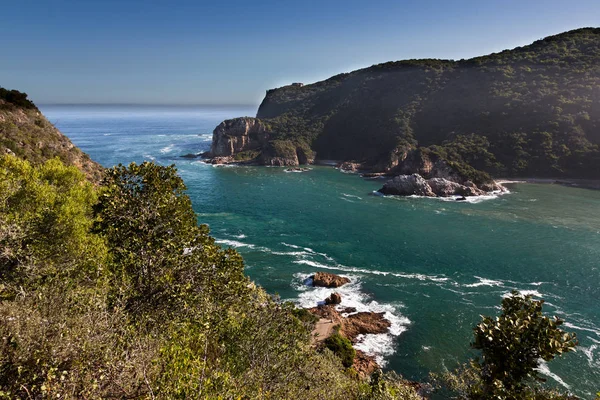 Sea and River Mouth in South Africa — Stock Photo, Image