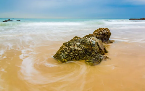 Orilla del mar Sndy — Foto de Stock