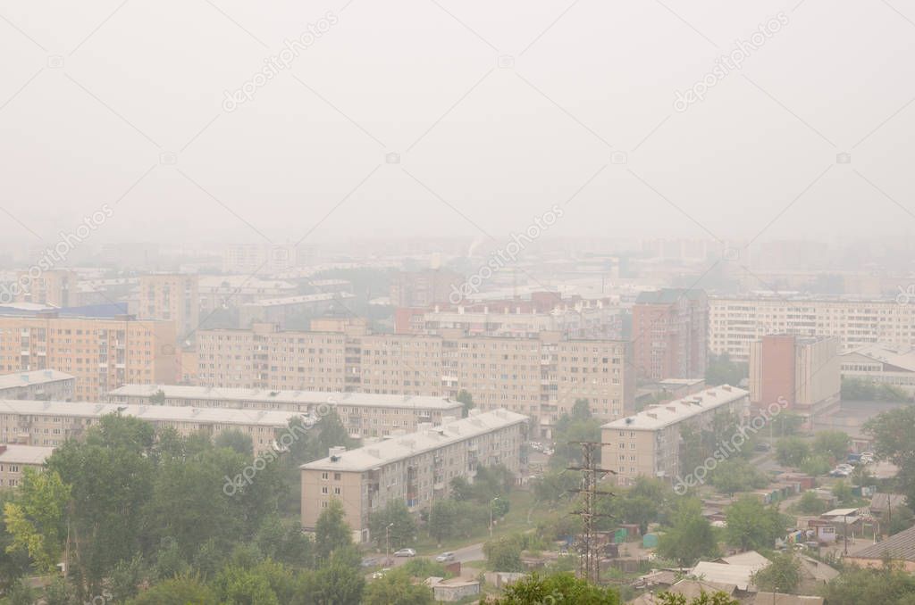 Smog in the town