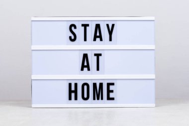 Evde kal, güvende ol, salgını durdur..