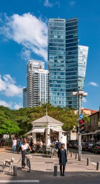 Rothschild Boulevard, Tel Aviv.