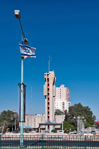 Beer-sheva, Israel - 23. April 2010: das zentrale Gebäude der. — Stockfoto