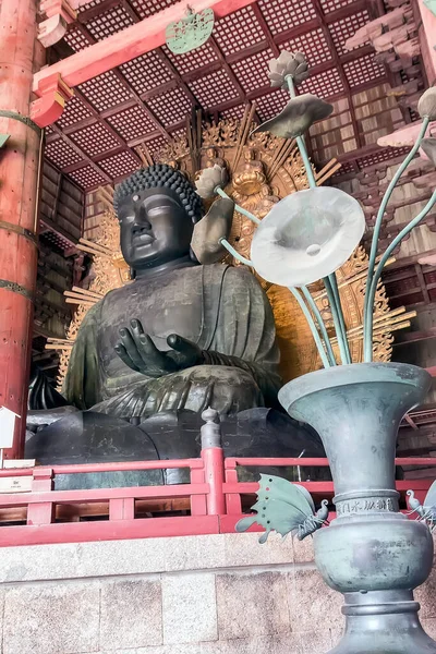 奈良公園 2016年10月6日 東大寺の正門 大仏殿 — ストック写真