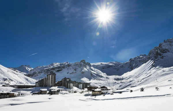 Tignes, alpen, frankreich — Stockfoto