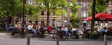 Amsterdam'da Cafe Restoran