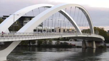 Lyon kent ve Rhone Nehri