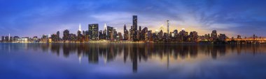New York şehrinin silüeti