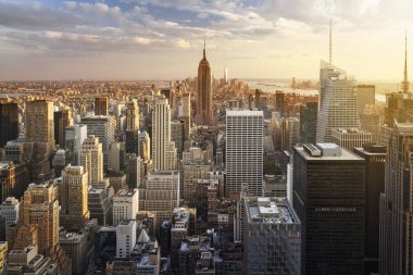 New York şehrinin silüeti