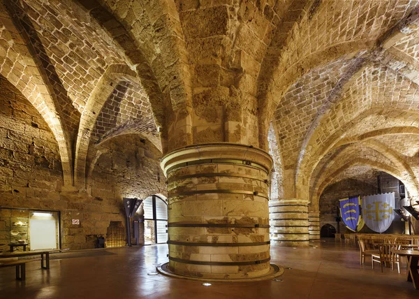 Citadel in Akko, Akre, Acre, Saint Jean d'Acre, Israel, Middle e — Stock Photo, Image