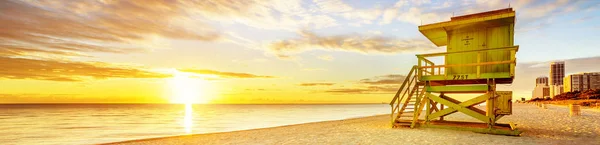 Miami South Beach sunrise — Stock Photo, Image