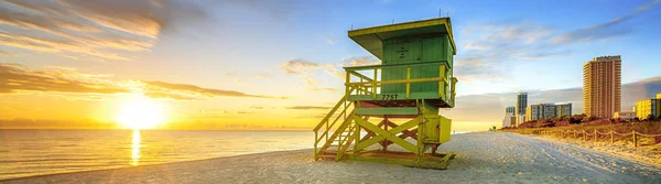 Miami South Beach sunrise — Stock Photo, Image