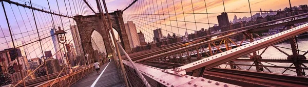 Brooklyn Bridge in New York City — Stock Photo, Image